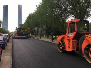 Asfaltado en 4 Torres