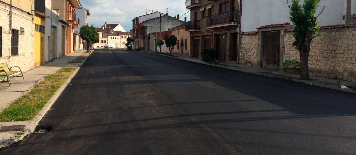 Cuéllar (Segovia) - Asfaltado de varias calles